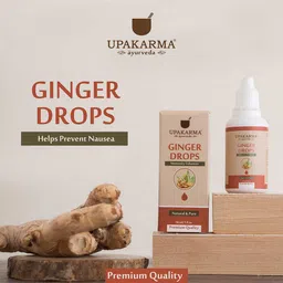 Upakarma Ayurveda Ginger Drops,  30 ml  image 1