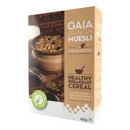 Gaia Crunchy Muesli - Amaranth 400g-image-0