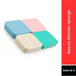 Bronson Professional 4 Pc Beauty Blender Makeup Sponge,Applicator,Puffs-image-9