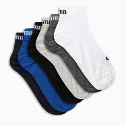 puma Quarter Plain Socks Pack of 6 image 2