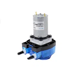 Kamoer 12V 540ml/min Silicon Tube brush motor 3 rollers liquid peristaltic pump image 4