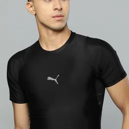 Puma Men Black Solid dryCELL EXO-ADAPT Performance Tight Sustainable T-shirt-picture-38