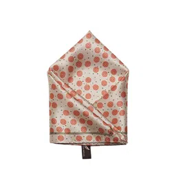 Blackberrys Men Printed Silk Pocket Square image 4