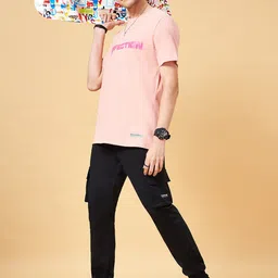 Street 808 by Pantaloons Typography Printed Round Short Sleeves T-shirt image 5