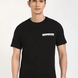Calvin Klein Jeans Men Solid Round Neck Cotton T-shirt-picture-49