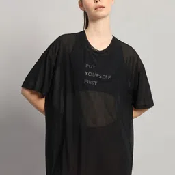 MKH Women Typography Printed Round Neck T-shirt-image-50