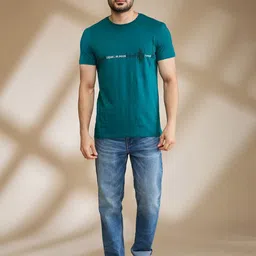 Being Human Men Typography Printed V-Neck Pockets T-shirt-picture-25