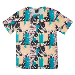 CAVIO Boys Abstract Printed Pure Cotton T-Shirt-picture-16