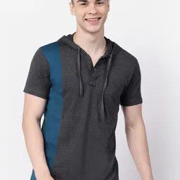 Kalt Hooded Short Sleeves T-shirt-picture-25