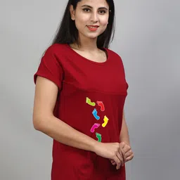 SillyBoom Graphic Printed Maternity T-shirt-picture-33