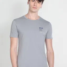 Flying Machine Round Neck Cotton T-shirt-picture-42