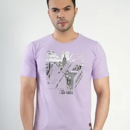 Polo Plus Men Typography Printed Bio Finish Pockets T-shirt-image-67