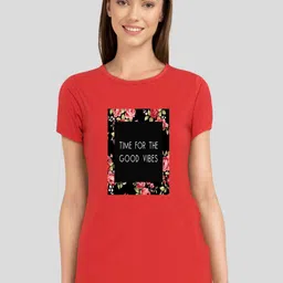 CHOZI Typography Printed Cotton Bio Finish Round Neck T-shirt-picture-22