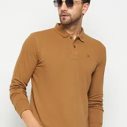 98 Degree North Polo Collar Long Sleeve Cotton Regular T-shirt-picture-55