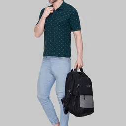 FLOSBERRY Men Conversational Printed Polo Collar T-shirt-picture-32