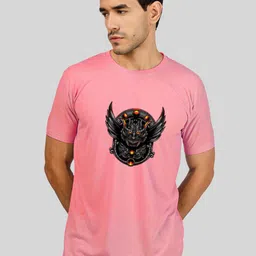 Greylongg Men Graphic Printed Round Neck T-shirt-picture-10