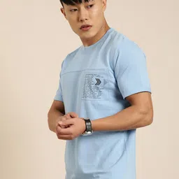 Joven Round Neck  Pure Cotton T-shirt-picture-54