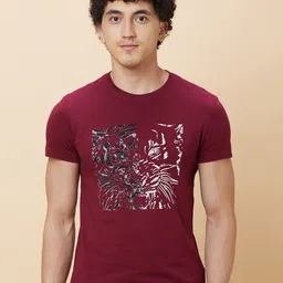 Being Human Graphic Printed Short Sleeves Cotton T-shirt-picture-14