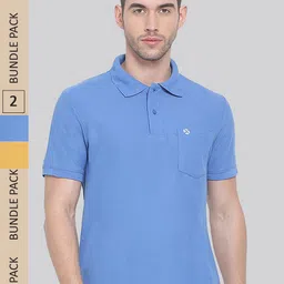 LUX NITRO Pack Of 2 Polo Collar Anti Odour T-Shirt-picture-34