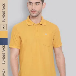 LUX NITRO Pack of 2 Polo Collar Anti Odour Cotton Blend T-shirts-picture-32