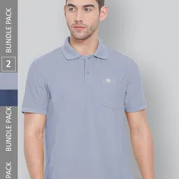 LUX NITRO Pack Of 2 Polo Collar Anti Odour Sports T-shirt-picture-31