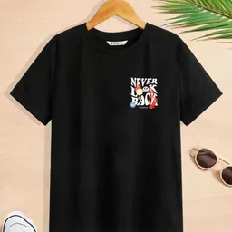 BAESD Boys Typography Printed Round Neck T-shirt-picture-35