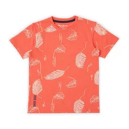 Pepe Jeans Boys Printed Pure Cotton Pockets T-shirt-picture-21