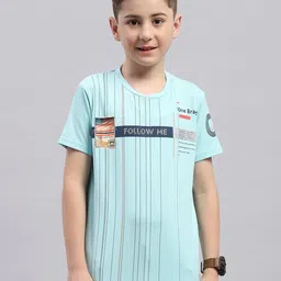 Monte Carlo Boys Striped Cotton T-shirt-picture-23