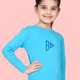 NUSYL Girls BTS Printed Long Sleeved T-shirt-image-10