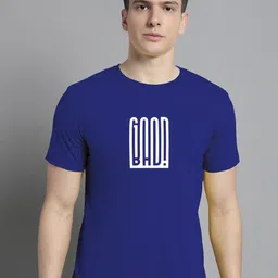 FBAR Typography Printed Round Neck Bio Wash Cotton T-shirt-picture-31