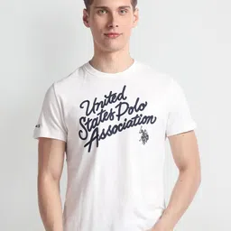 U.S. Polo Assn. Denim Co. Printed Short Sleeves Round Neck Cotton T-shirt-picture-26