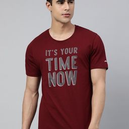 Alcis Typography Printed Round Neck T-Shirt-picture-5