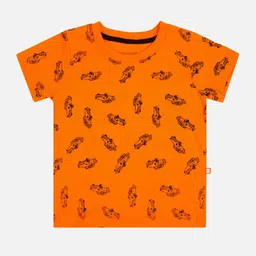Bodycare Boys Car Printed Cotton T-shirt-picture-30