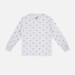Bodycare Boys Round Neck Micro Ditsy Printed Cotton T-shirt-picture-15