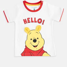 Pantaloons Baby Boys Graphic Winnie The Pooh Printed Cotton T-Shirt image 1