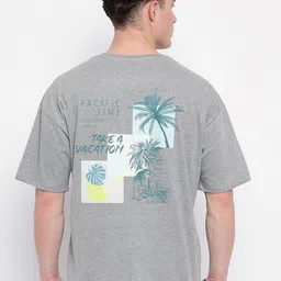 Wear Your Mind Graphic Printed Drop-Shoulder Sleeves Cotton Oversized T-shirt-picture-37