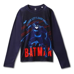 Wear Your Mind Batman Printed Full Sleeve Casual T-shirt-picture-31