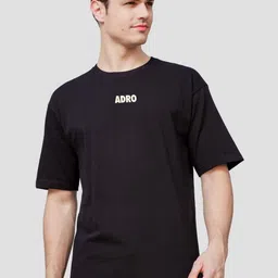 ADRO Men Typography Printed T-shirt image 2