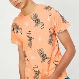 max Boys Floral Printed T-shirt-picture-17