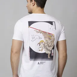 Celio Graphic Printed Cotton T-shirt-picture-14