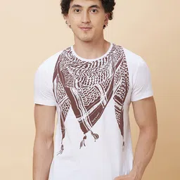 Being Human Graphic Printed Short Sleeves Cotton T-shirt image 1