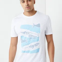 Wildcraft Graphic Printed Round Neck Short Sleeves Anti Odour Cotton T-shirt-picture-58