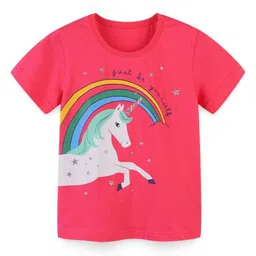 StyleCast Girls Printed Raw Edge T-shirt-image-79