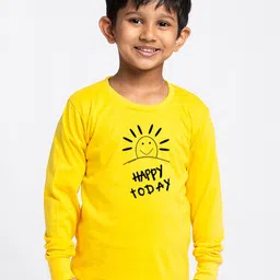 Friskers Boys Typography Printed Long Sleeves Pure Cotton T-shirt-picture-32