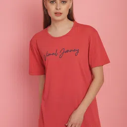 mack jonney VIMAL JONNEY Women Drop-Shoulder Sleeves T-shirt-picture-31