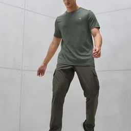 Technosport Men Jacquard Double Cool Slim Fit Sports Tshirt-picture-12