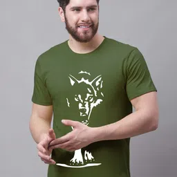 Friskers Graphic Printed Round Neck Short Sleeves Cotton Slim Fit T-shirt-image-57
