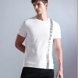 U.S. Polo Assn. Men Typography Printed Round Neck Slim Fit T-Shirt-picture-50