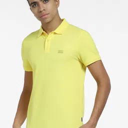 Jack & Jones Polo Collar Slim Fit Cotton T-shirt-picture-53