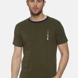 YAK YAK Men Olive Green Slim Fit T-shirt-picture-15